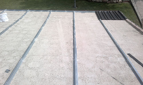 Instalación teja