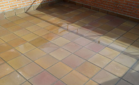 solado de terraza