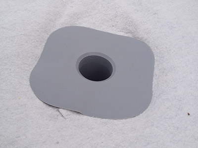 Cazoleta de PVC para tejado