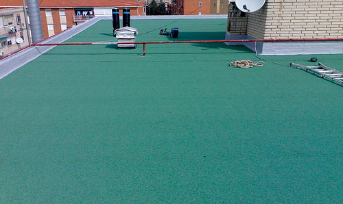 reparación cubierta plana